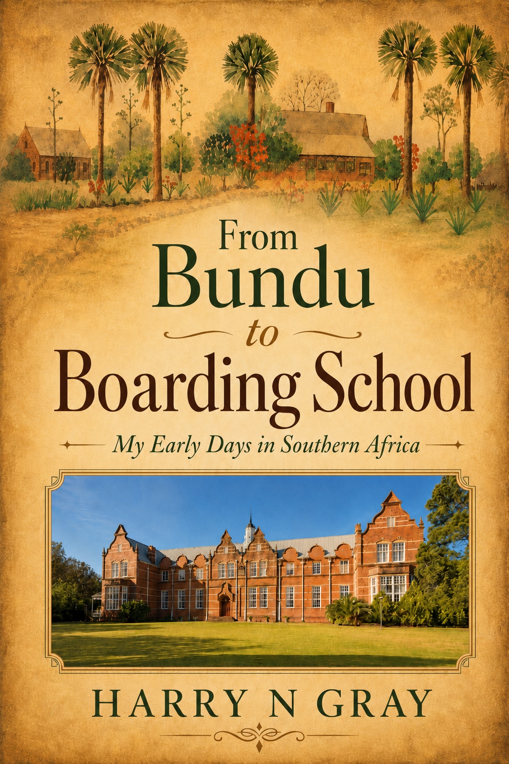 Cover of From Bundu to Boarding School by Harry N Gray